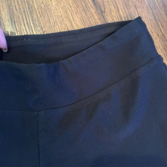 Nike Women's XS Black Cropped Leggings Dri-FIT Running Yoga Athleisure - Picture 5 of 7